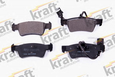 KRAFT AUTOMOTIVE 6010892 -  Комплект тормозных колодок, дисковый тормоз